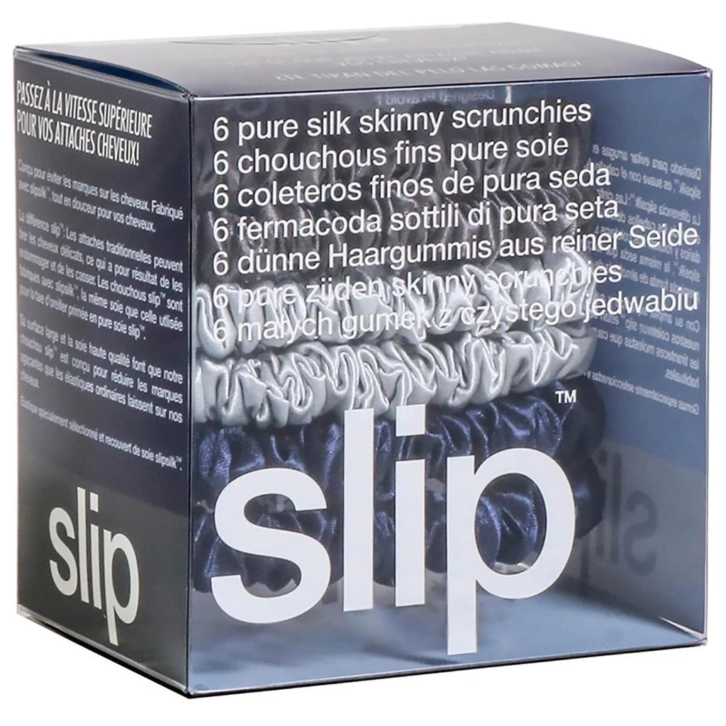 商品Slip|Slip Pure Silk 发圈 - Midnight,价格¥438,第3张图片详细描述