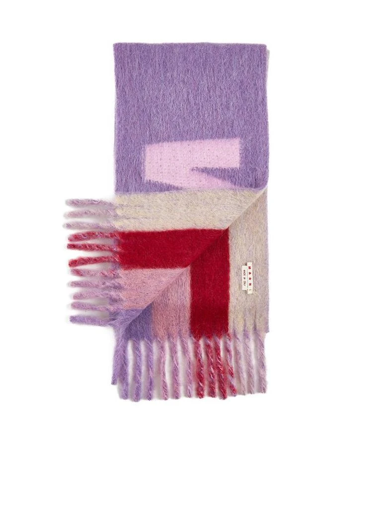 商品Marni|Marni Scarves & Wraps in Prune Violet,价格¥1934,第2张图片详细描述