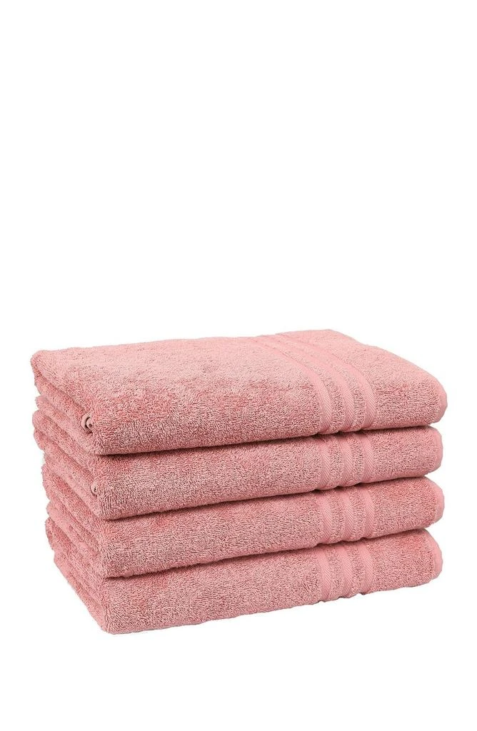 商品Linum Home Textiles|Denzi Bath Towels - Set of 4 - Tea Rose,价格¥369,第2张图片详细描述