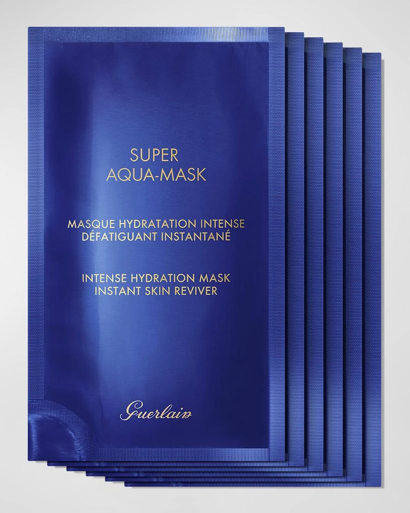 商品Guerlain|Super Aqua Intense Hydration Mask, Set of 6,价格¥1117,第1张图片