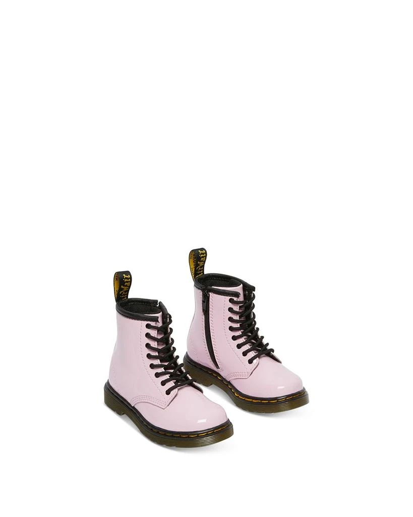 商品Dr. Martens|Girls' T Pale Pink Patent Lamper Boot - Toddler,价格¥484,第1张图片