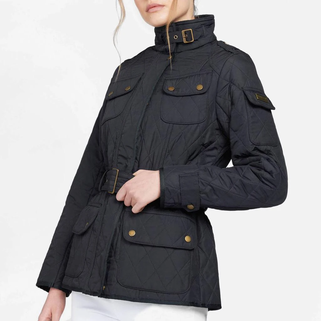 商品Barbour|Barbour International Women's Tourer Polarquilt Jacket - Navy,价格¥1022,第1张图片