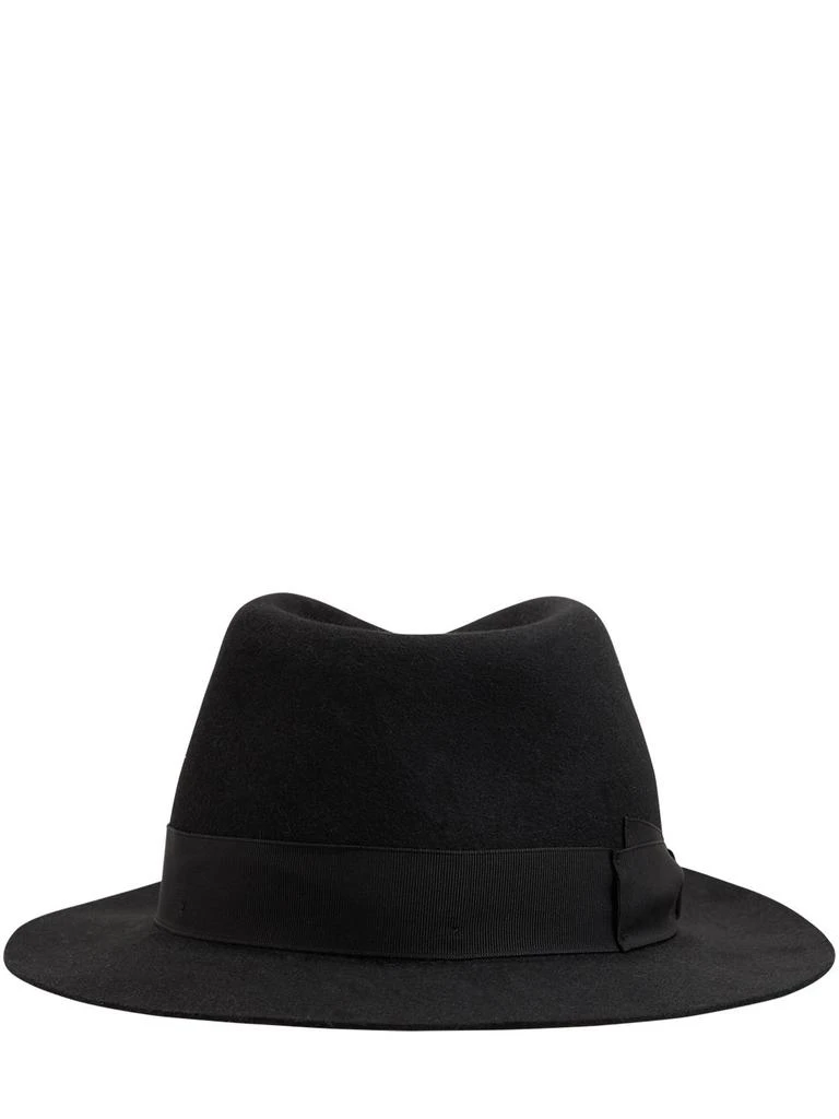 商品BORSALINO|Brushed Felt Fedora Hat,价格¥2794,第4张图片详细描述
