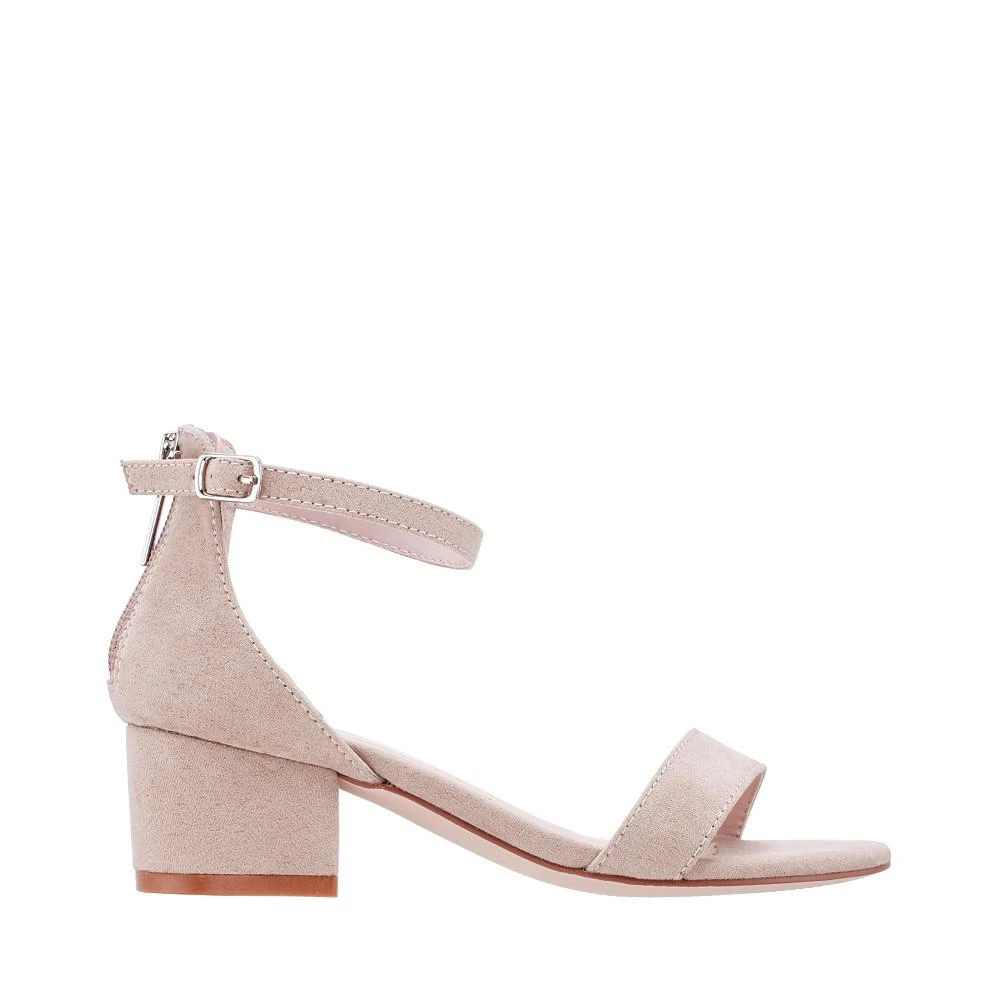 商品Nina|Little Girls Hidi Ankle Strap Zipper Closure Sandals,价格¥202,第2张图片详细描述
