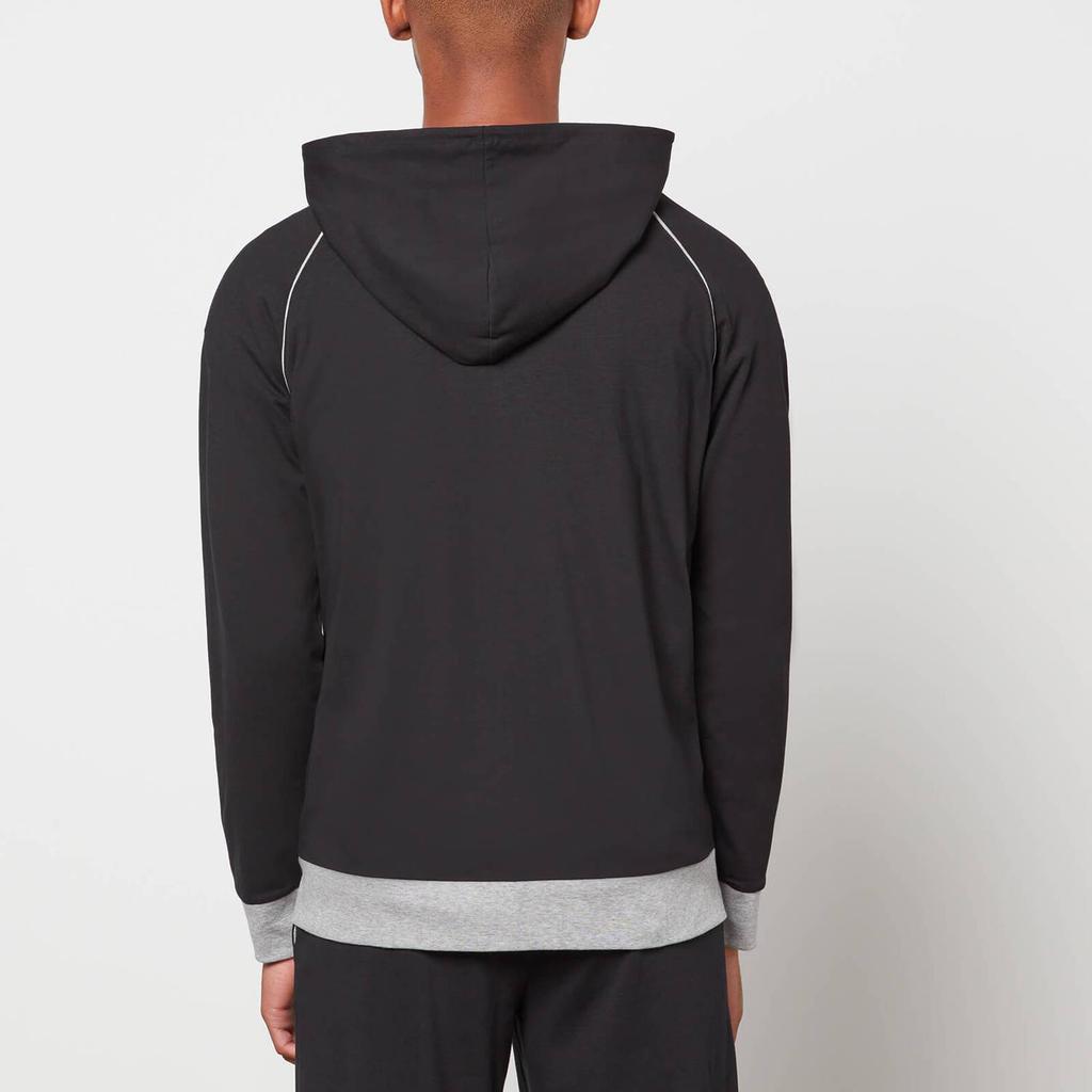 BOSS Bodywear Men's Mix&Match Hooded Jacket - Black商品第2张图片规格展示