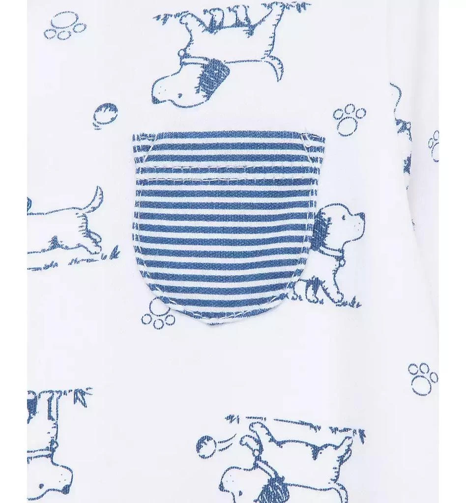Baby Boys Cotton Puppy Toile Gift Box, 6 Piece Set 商品