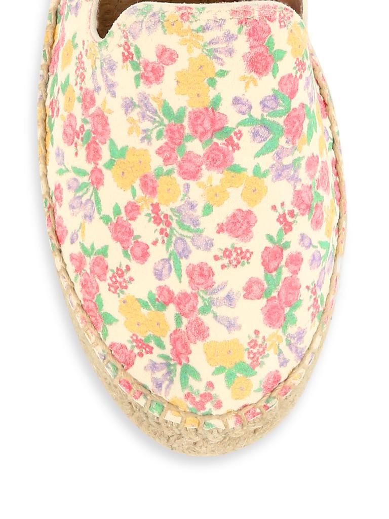 商品MANEBÍ|Loveshackfancy x Manebi Floral Suede Platform Espadrilles,价格¥545,第6张图片详细描述