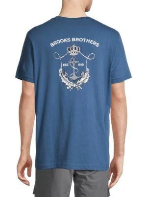 商品Brooks Brothers|Logo Graphic Tee,价格¥151,第2张图片详细描述