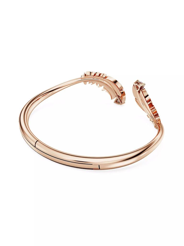 商品Swarovski|Nice Rose Goldtone & Crystal Feather Bangle,价格¥1340,第4张图片详细描述