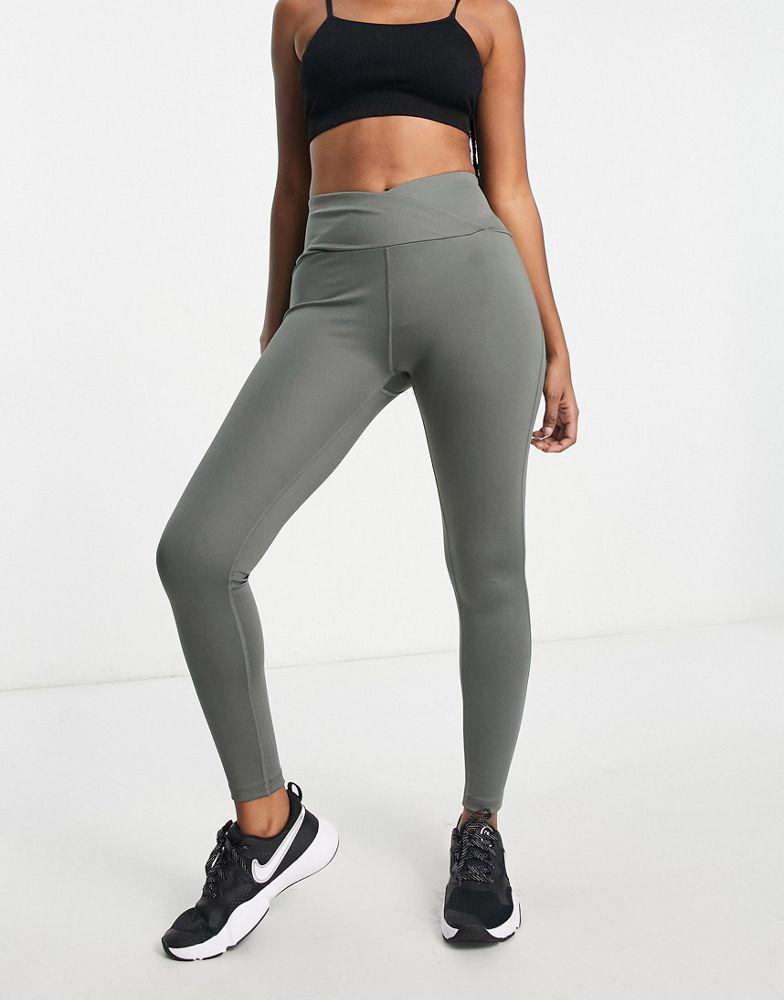 ASOS 4505 Hourglass 7/8 legging with deep wrap waistband商品第4张图片规格展示