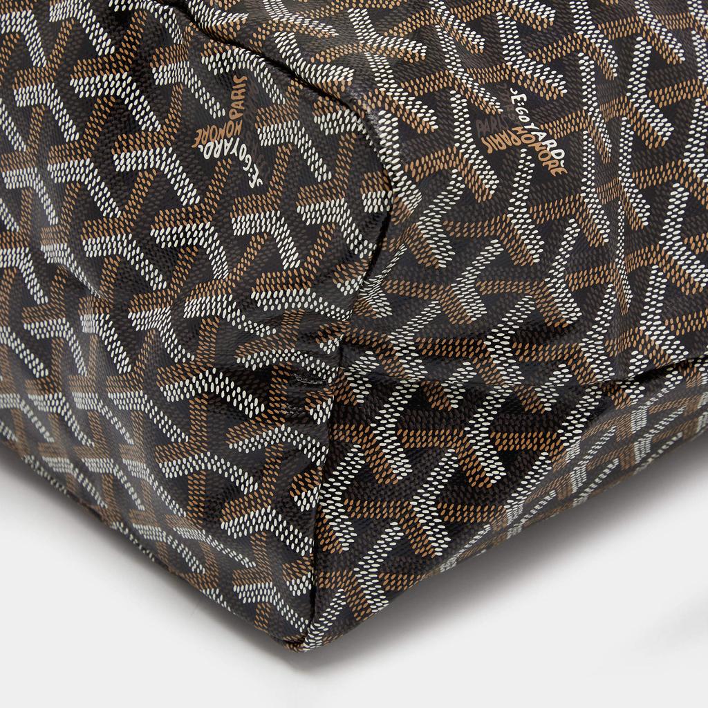 Goyard Black Goyardine Coated Canvas and Leather Saint Louis PM Tote商品第10张图片规格展示