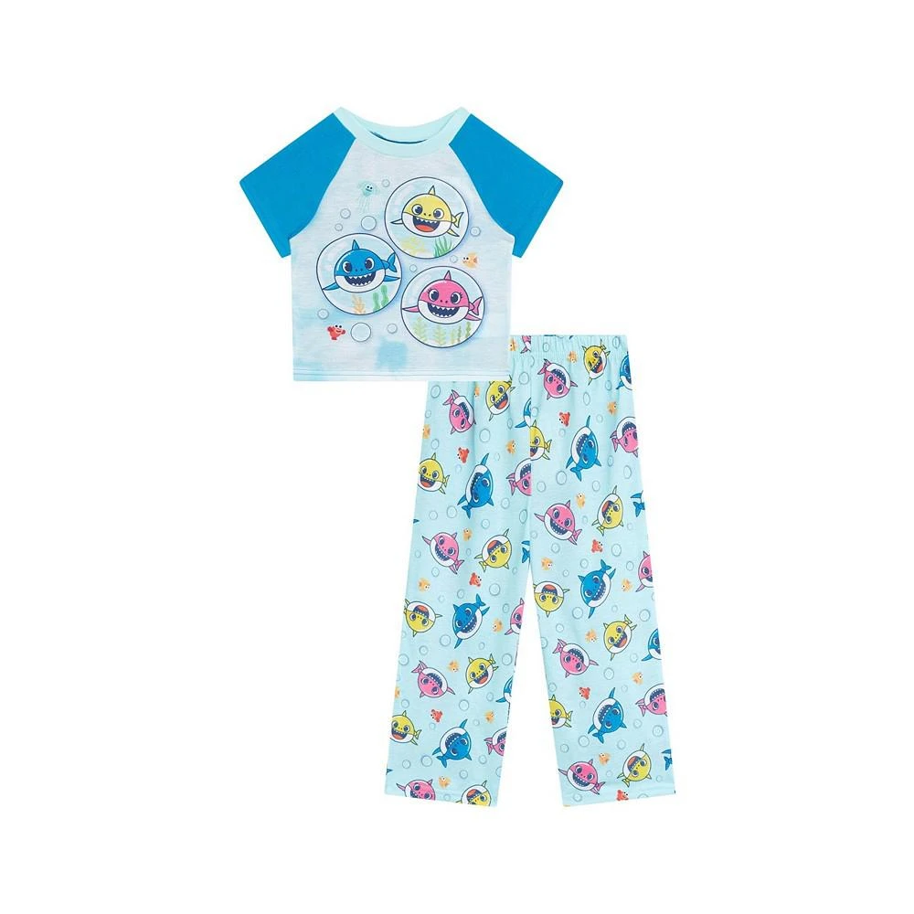 商品AME|Toddler Boys Baby Shark Pajama Set, Pack of 2,价格¥57,第1张图片