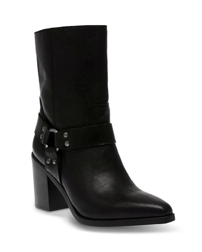 商品Steve Madden|Women's Alessio Pointed Toe Harness Strap Boots,价格¥381,第1张图片