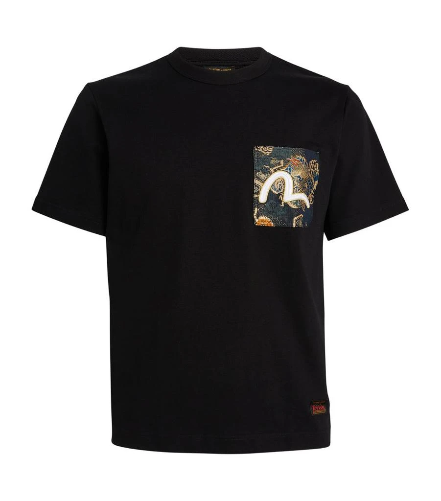 商品Evisu|Brocade Pocket T-Shirt,价格¥1203,第1张图片