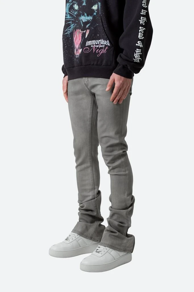 商品MNML|X491 Convertible Skinny Denim - Grey,价格¥233,第3张图片详细描述