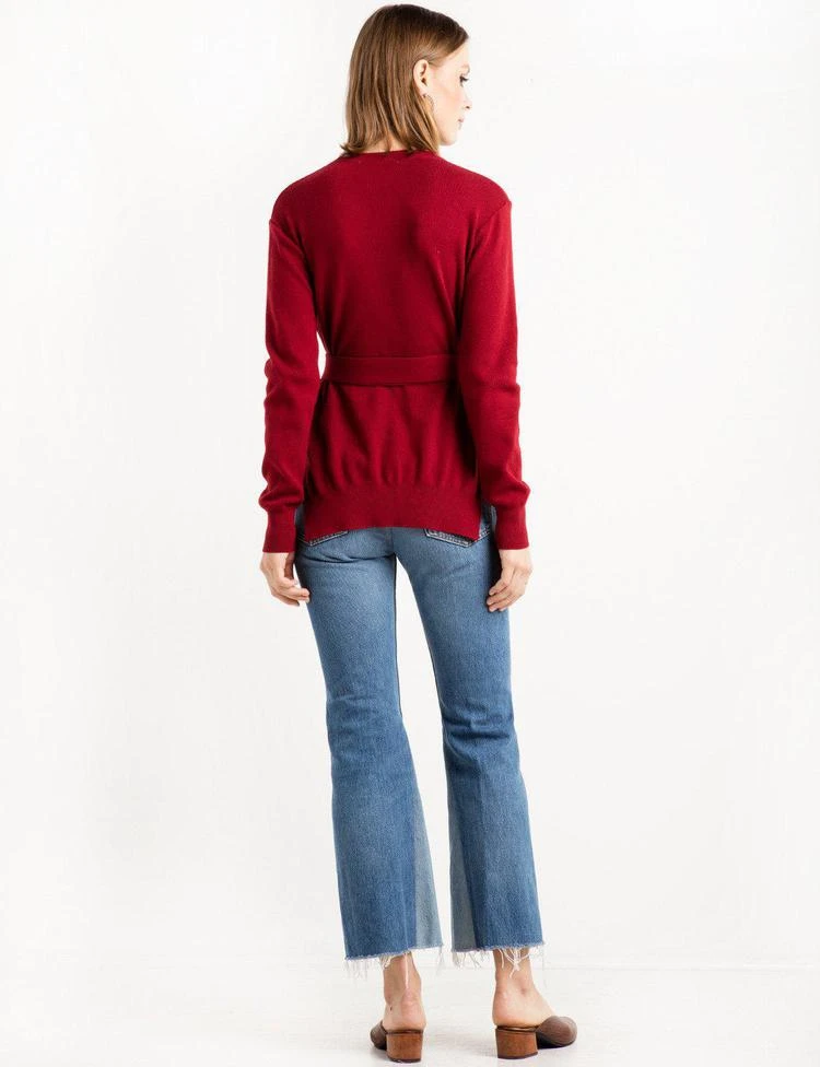 商品Pixie Market|Scarlet Red Belted Sweater,价格¥675,第5张图片详细描述