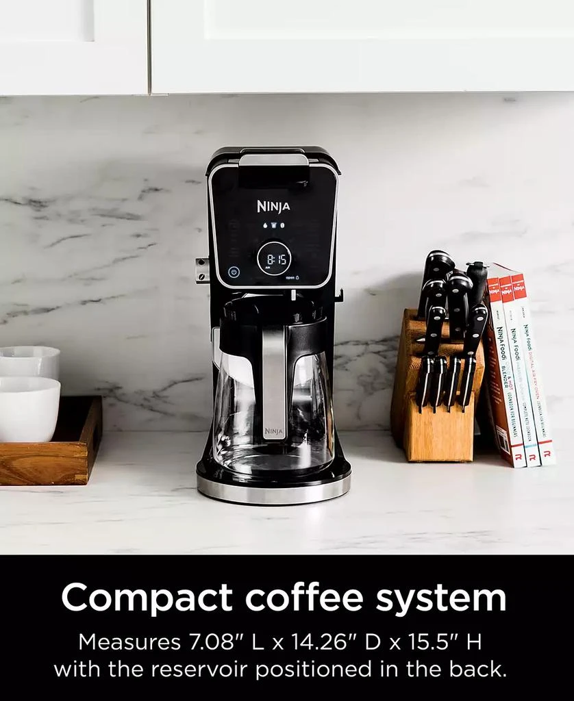 商品Ninja|CFP301 DualBrew Pro Specialty Coffee System, Single-Serve, Compatible with K-Cups & 12-Cup Drip Coffee Maker,价格¥1705,第5张图片详细描述