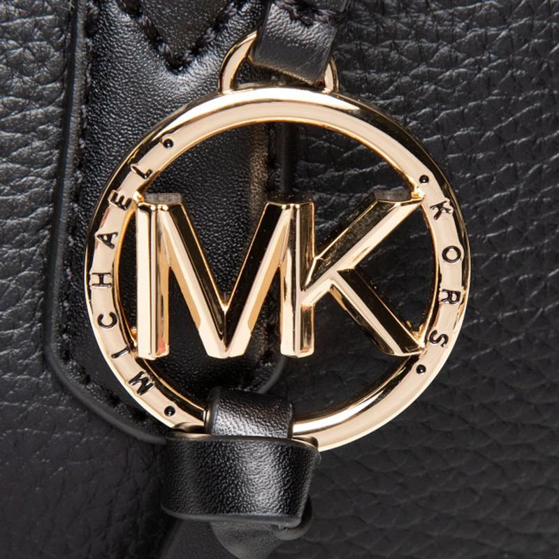 迈克·科尔斯 MICHAEL KORS 奢侈品 MK女士黑色皮革手提单肩包 商品