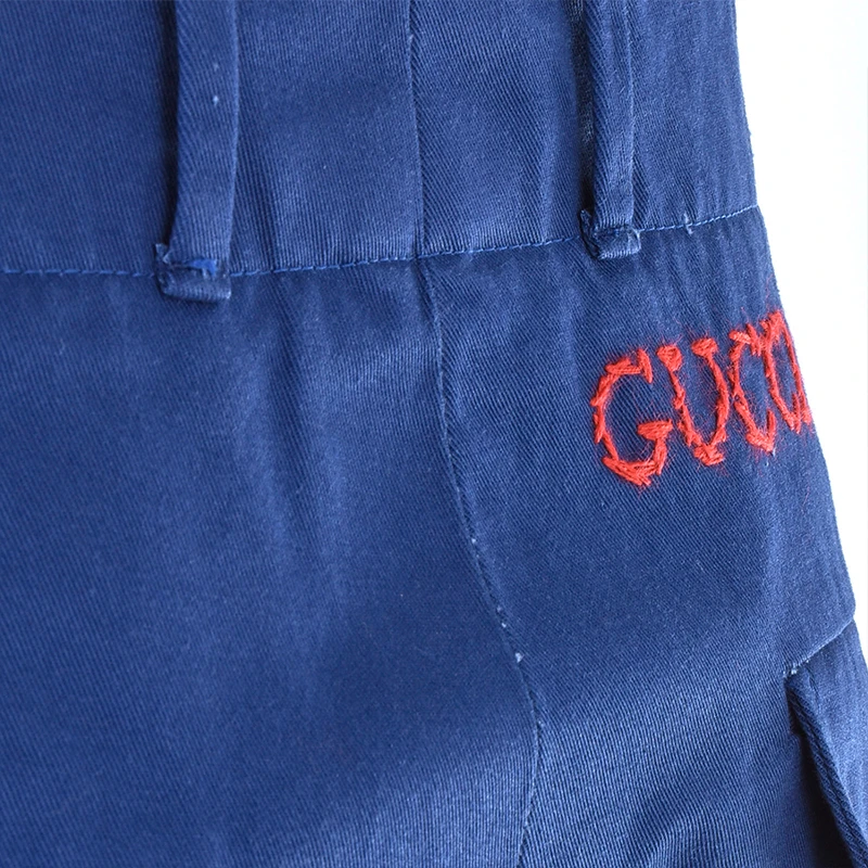 GUCCI 蓝色男士短裤 545613-396H-4204 商品