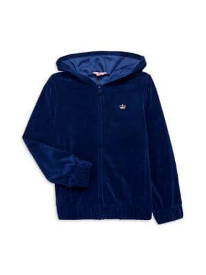 商品Juicy Couture|Girl’s Velour Hoodie,价格¥192,第1张图片