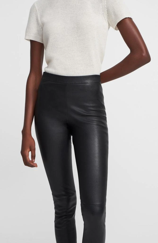 商品Theory|Adbelle L2 Leather Leggings,价格¥1196,第5张图片详细描述