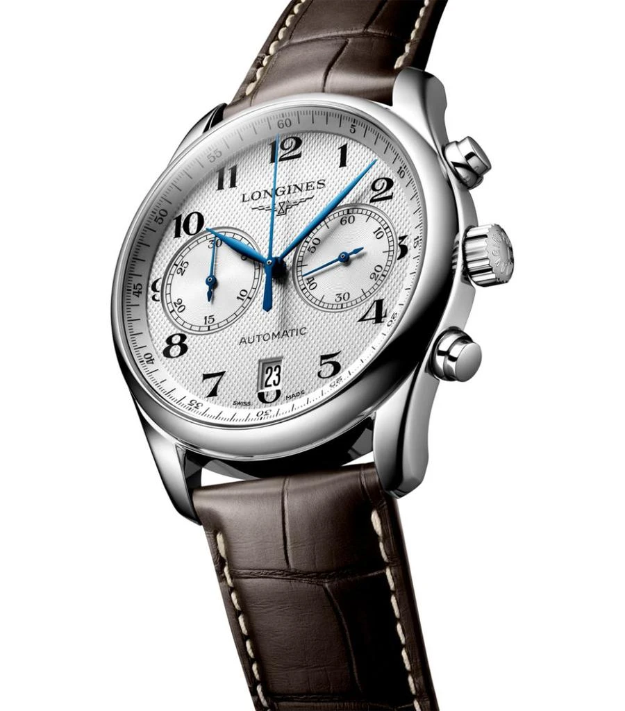 商品Longines|Stainless Steel Master Collection Watch 40mm,价格¥23846,第2张图片详细描述