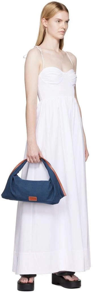 商品Staud|Blue Jetson Shoulder Bag,价格¥1037,第4张图片详细描述