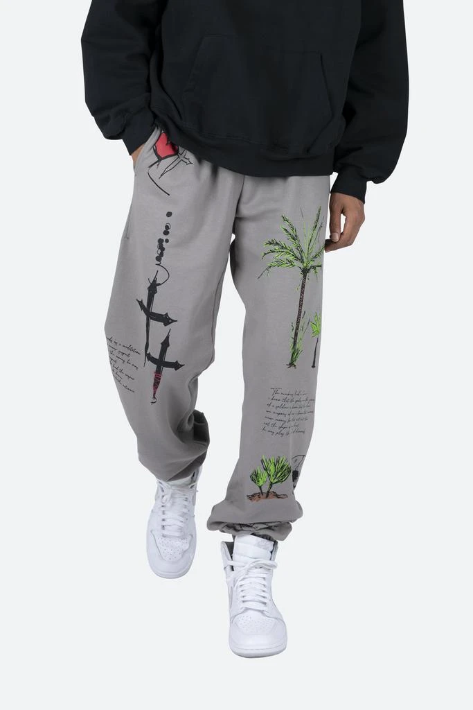 商品MNML|Beach Sweatpants - Grey,价格¥228,第2张图片详细描述