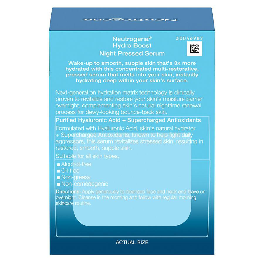 Hydro Boost Hyaluronic Acid Pressed Night Serum商品第2张图片规格展示