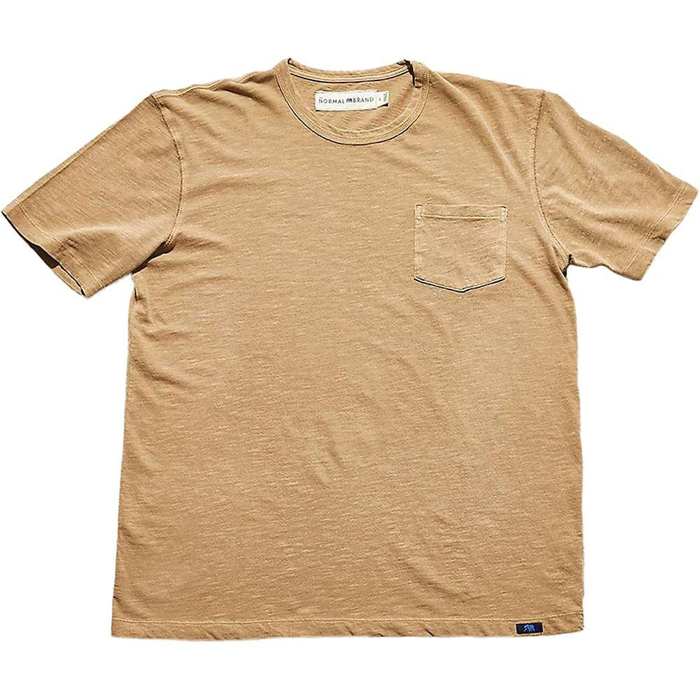 商品The Normal Brand|The Normal Brand Vintage Men's Slub Short Sleeve Pocket T,价格¥157,第1张图片