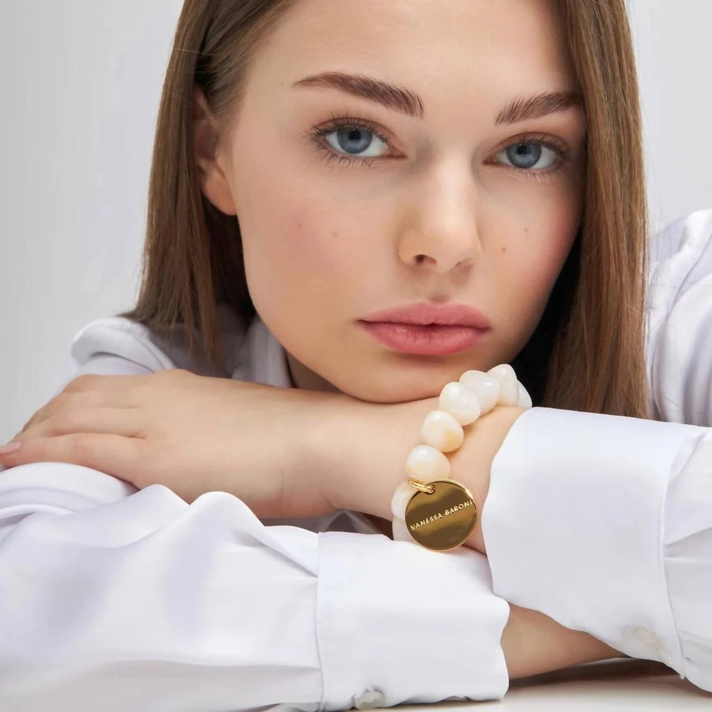 商品Vanessa Baroni|Vanessa Baroni - Women's Stone Flex Bracelet,价格¥495,第3张图片详细描述