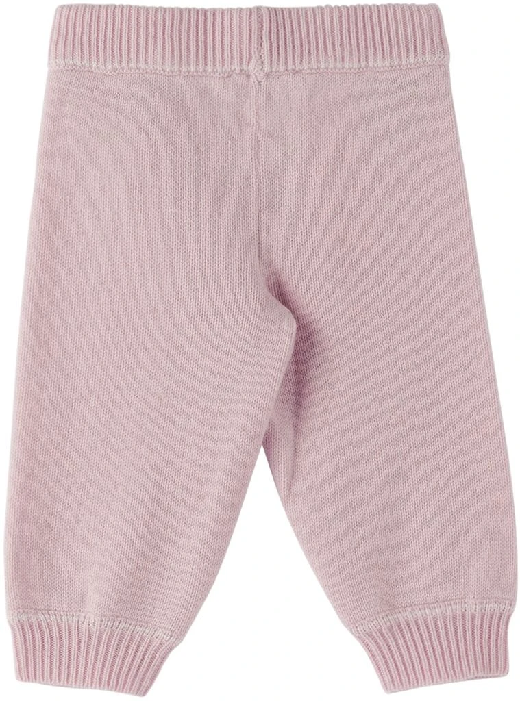 商品Marni|Baby Pink Logo Lounge Pants,价格¥528,第2张图片详细描述