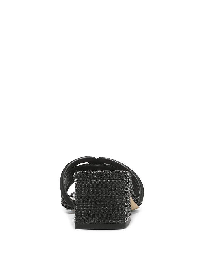 商品Sam Edelman|Women's Waylon Square Toe Logo Block Heel Sandals,价格¥983,第4张图片详细描述