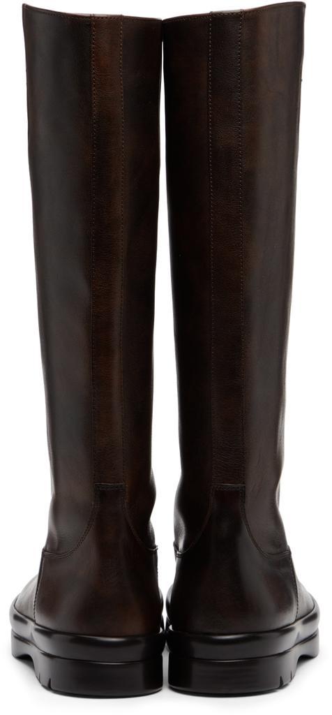 商品The Row|Brown Billie Tall Boots,价格¥15638,第6张图片详细描述