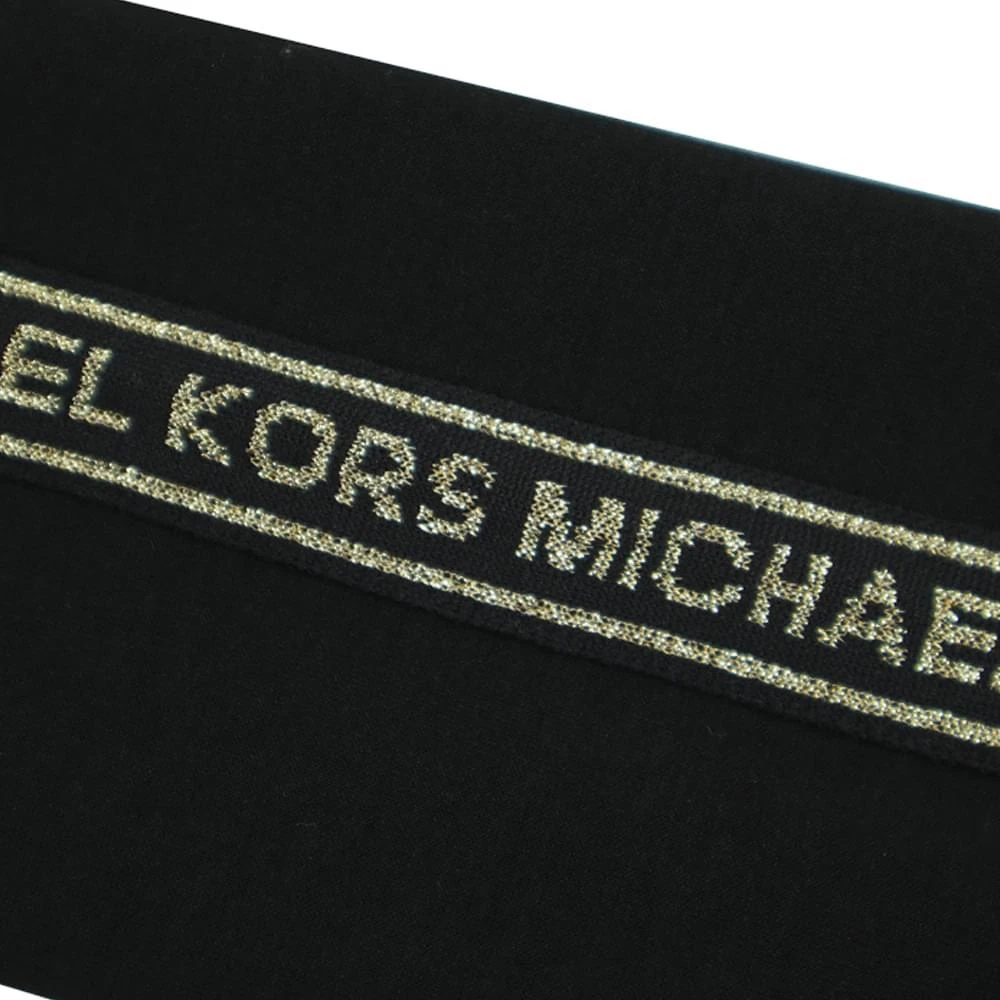 商品Michael Kors|Black Logo Tape Zip Up Hoodie,价格¥322,第2张图片详细描述