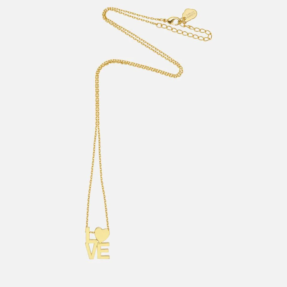 商品ESTELLA BARTLETT|Estella Bartlett Love Gold-Plated Necklace,价格¥74,第1张图片