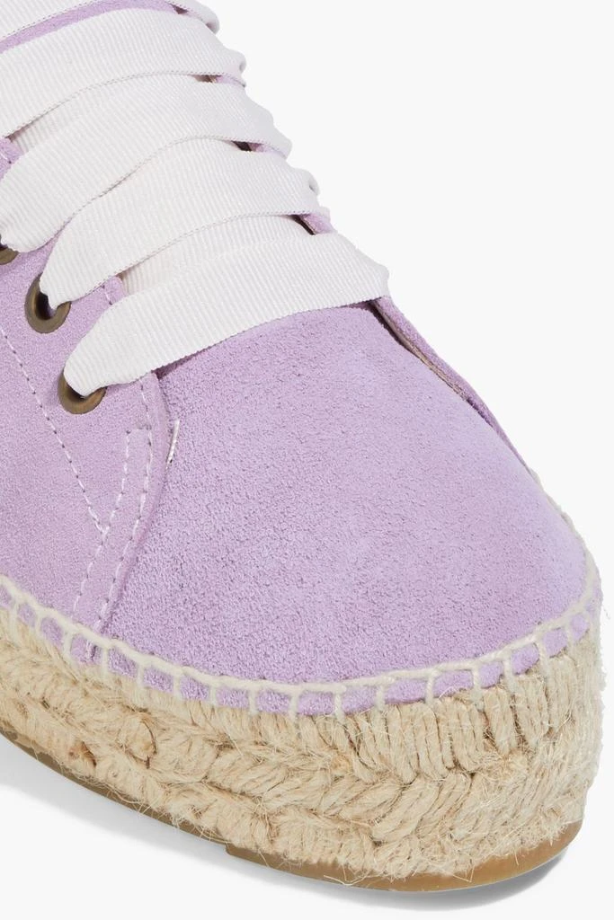 商品MANEBÍ|Hamptons suede espadrille sneakers,价格¥314,第4张图片详细描述
