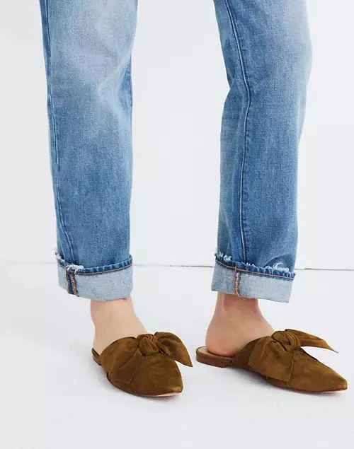 商品Madewell|The Remi Bow Mule,价格¥399,第4张图片详细描述