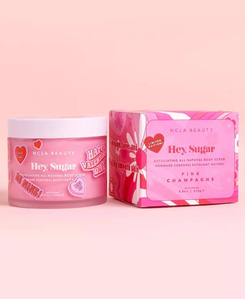 商品NCLA Beauty|Hey, Sugar Pink Champagne Body Scrub, 8.8 oz.,价格¥271,第2张图片详细描述