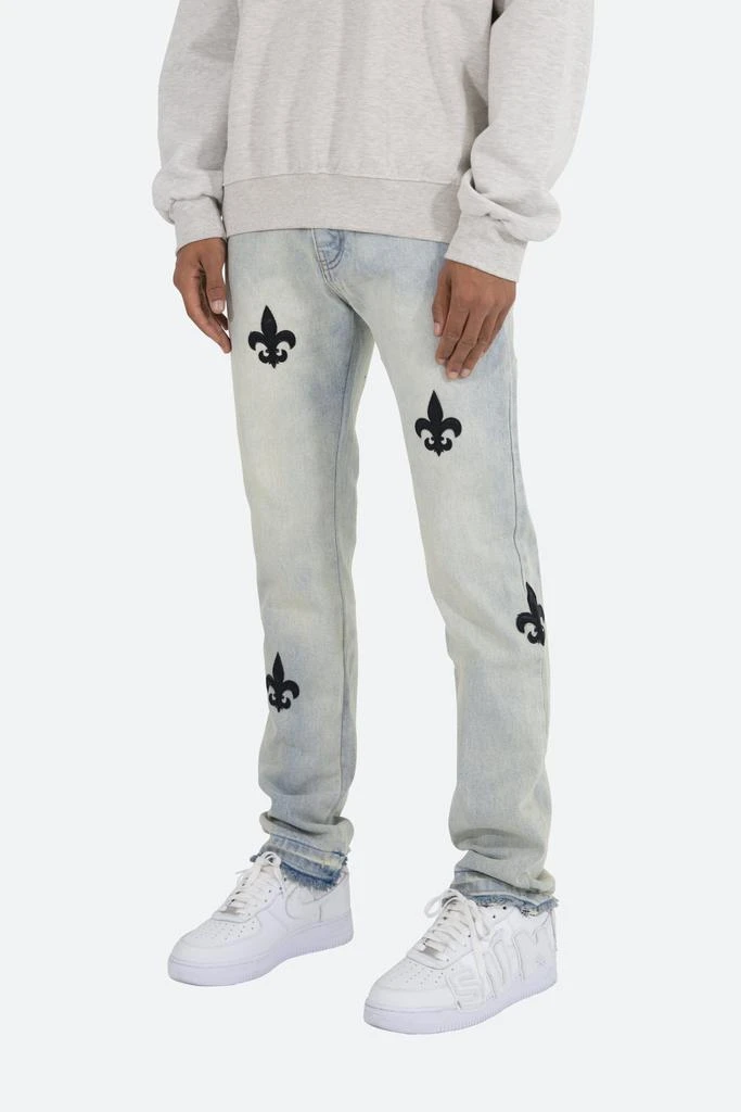 商品MNML|D112 Fleur Straight Denim - Blue,价格¥211,第2张图片详细描述