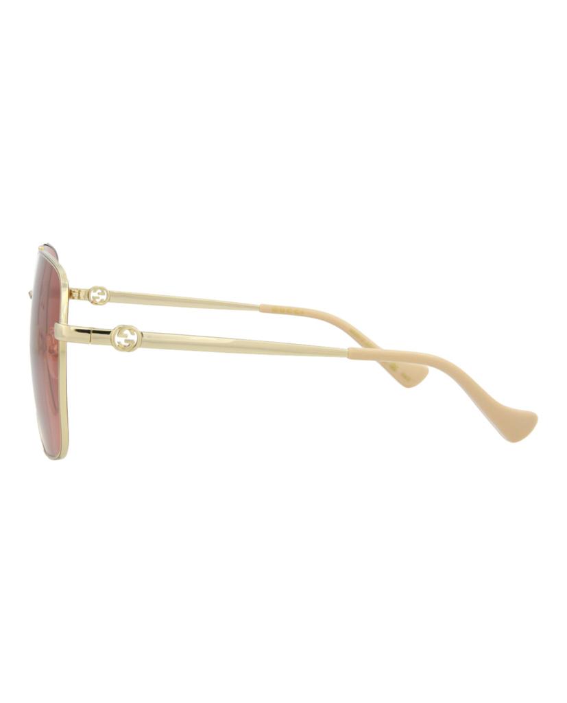 Aviator-Metal Style Sunglasses商品第3张图片规格展示