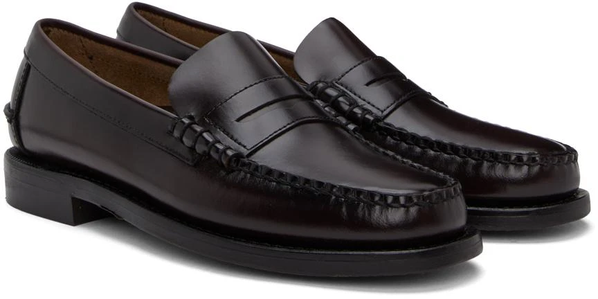 商品SEBAGO|Brown Classic Dan Loafers,价格¥927,第4张图片详细描述