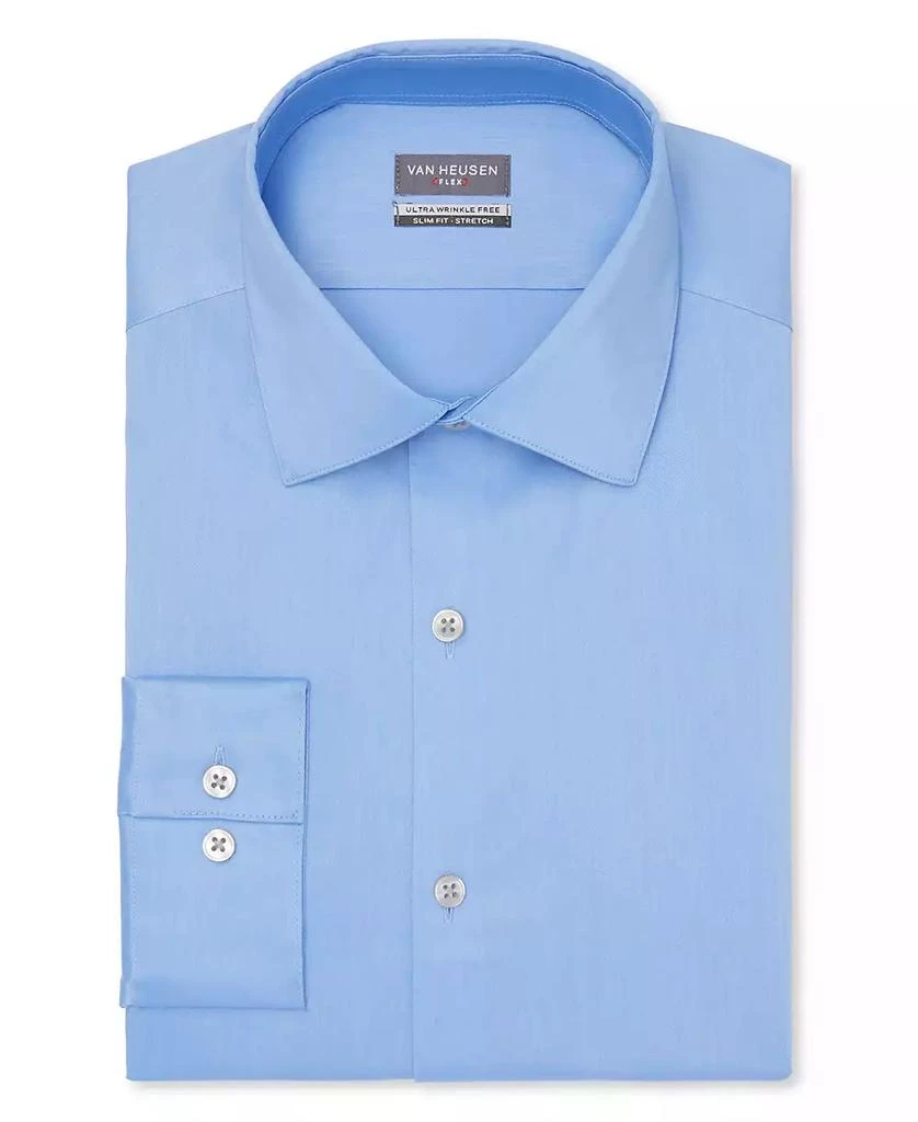商品Van Heusen|Men's Flex Collar Slim Fit Dress Shirt,价格¥489,第1张图片