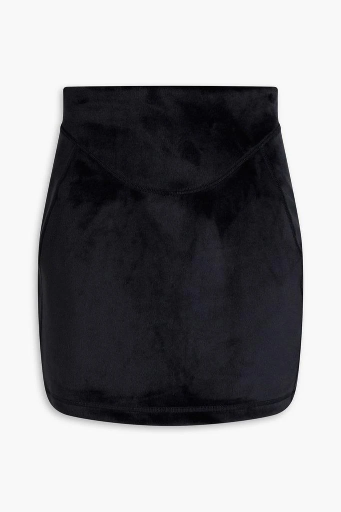 商品Alexander Wang|Velour mini skirt,价格¥938,第1张图片