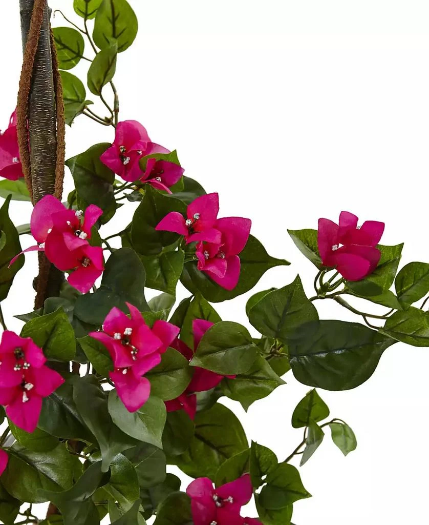 商品NEARLY NATURAL|5.5' Bougainvillea Artificial Tree with European Barrel Planter,价格¥2269,第4张图片详细描述
