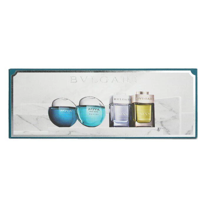 商品BVLGARI|Bvlgari 男士香水迷你套装：水能量 EDT 5ml + 活力海洋 5ml + 城市森林 EDP 5ml+ 极地冰峰 EDP 5ml 4x5ml/0.17oz,价格¥576,第3张图片详细描述