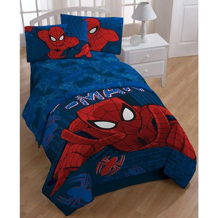 商品Jay Franco|Spiderman Graphic Full Sheet Set,价格¥242,第1张图片