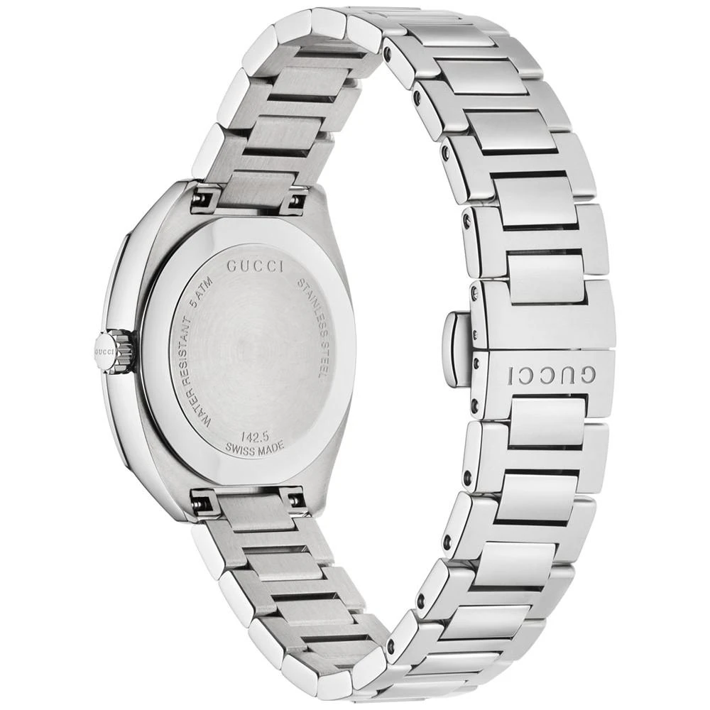 商品Gucci|GG2570 Diamond Accent Stainless Steel Bracelet Watch 29mm,价格¥13297,第3张图片详细描述