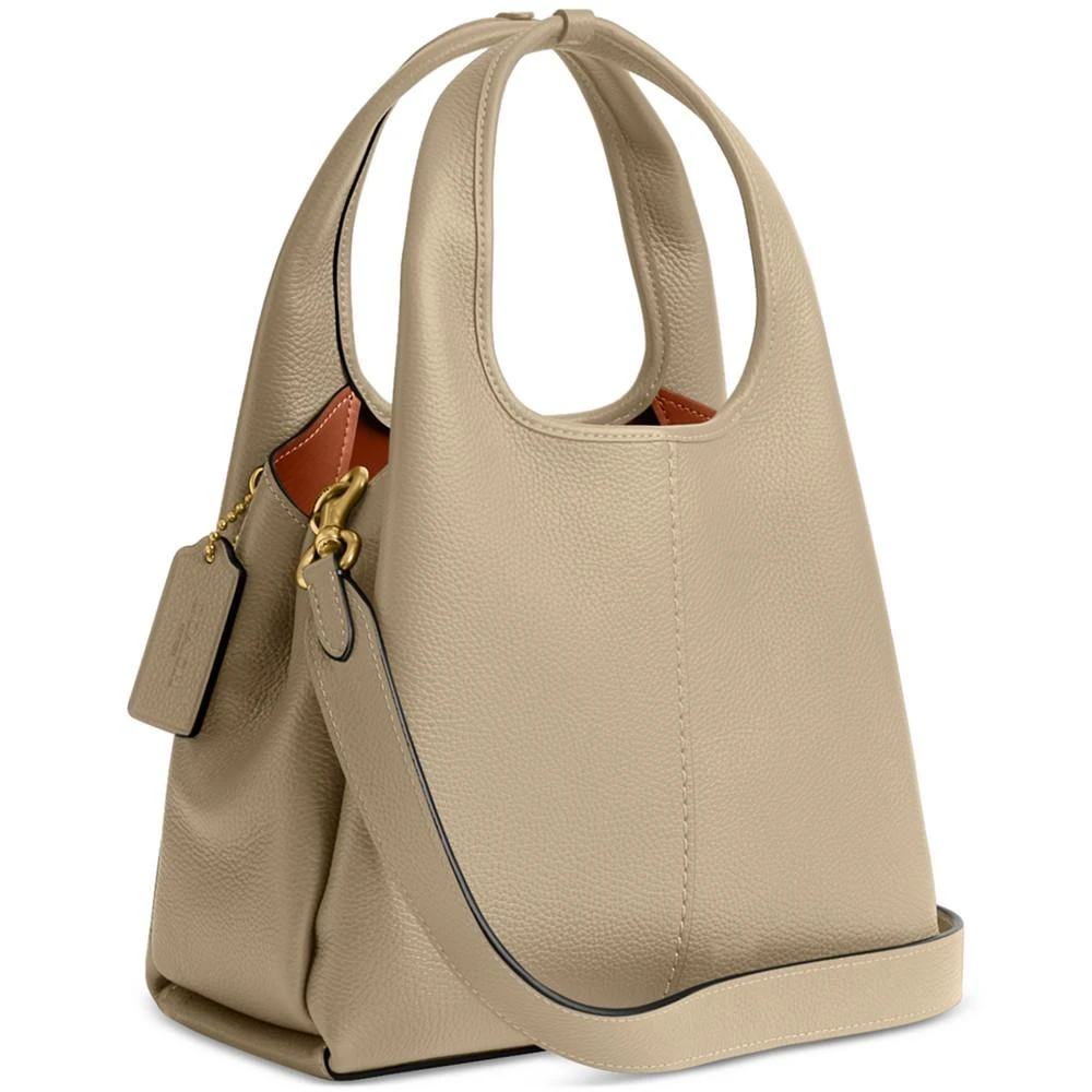 商品Coach|Lana 23 Polished Pebble Leather Medium Shoulder Bag,价格¥2902,第2张图片详细描述