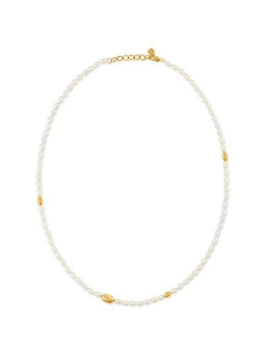 商品hyeres-lor|Silver Pearl Necklace,价格¥1967,第2张图片详细描述